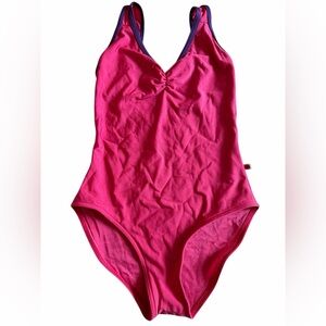 Yumiko Vibrant Pink Tiffany leotard